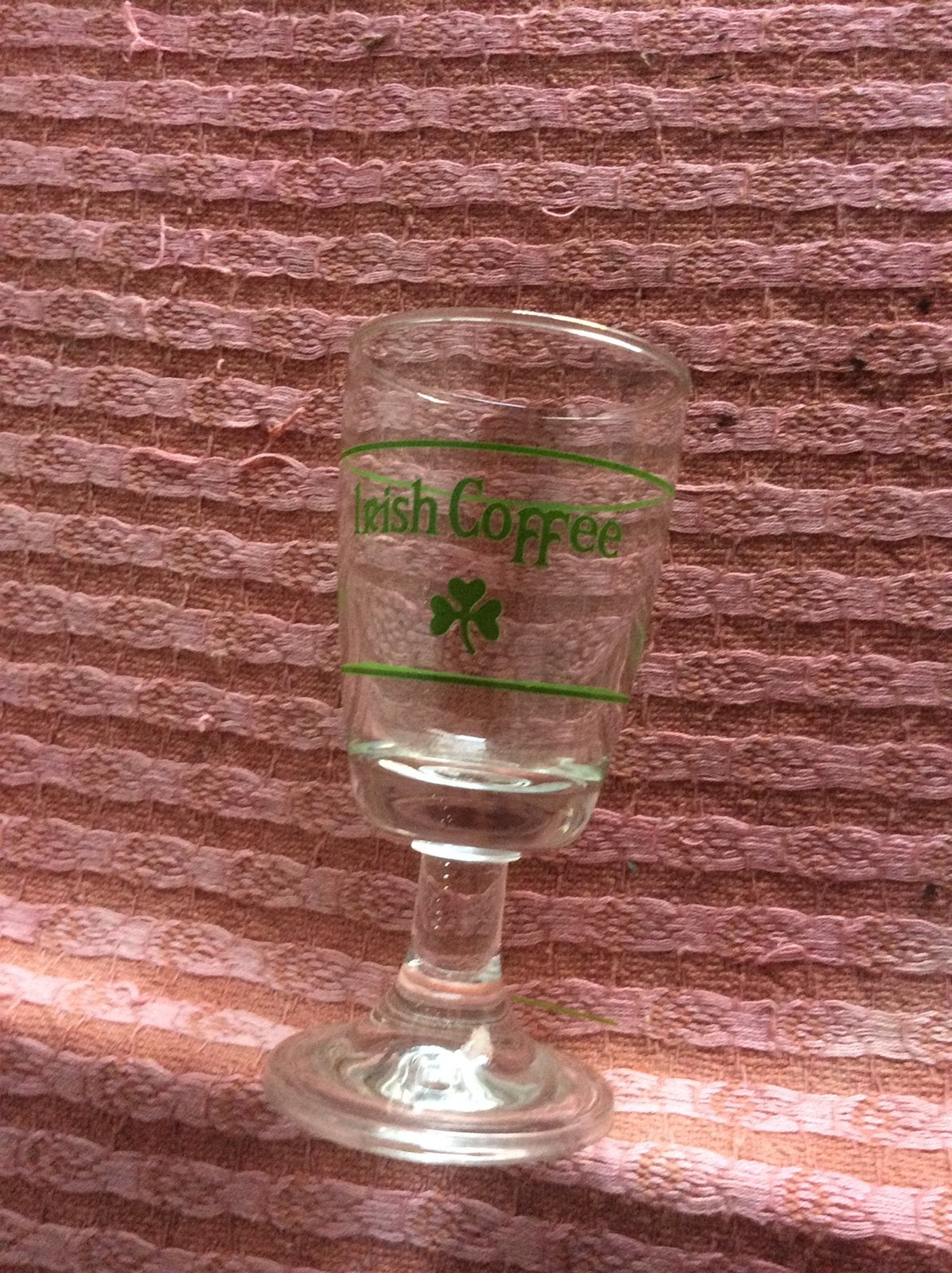 Irishcoffee glazen, Ophalen, Zo goed als nieuw, Borrel- of Shotglas