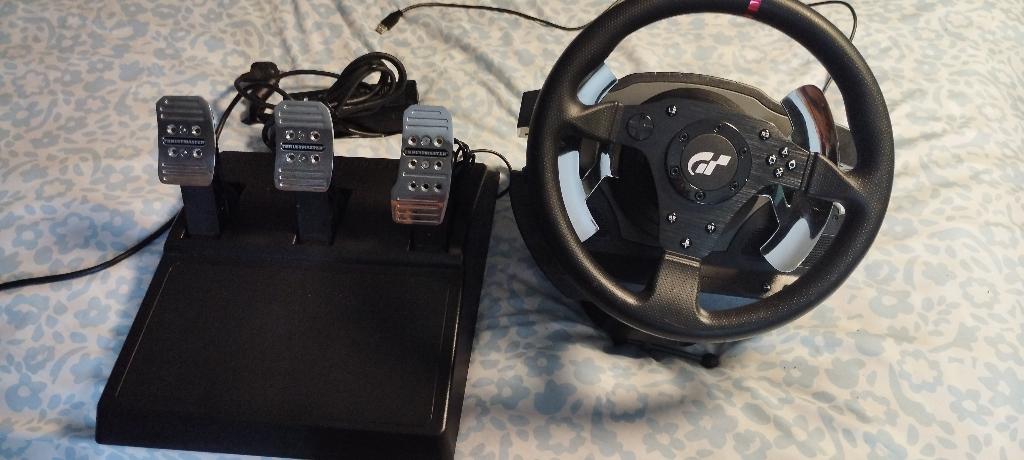 Thrustmaster T 500 rs, Games en Spelcomputers, Spelcomputers | Sony Consoles | Accessoires, Ophalen, Gebruikt, Stuur of Pedalen
