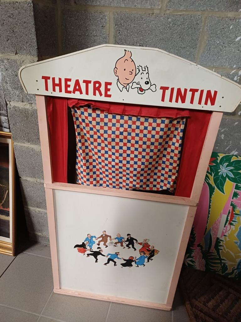 Herge tintin théâtre ancien, Enlèvement ou Envoi, Tintin