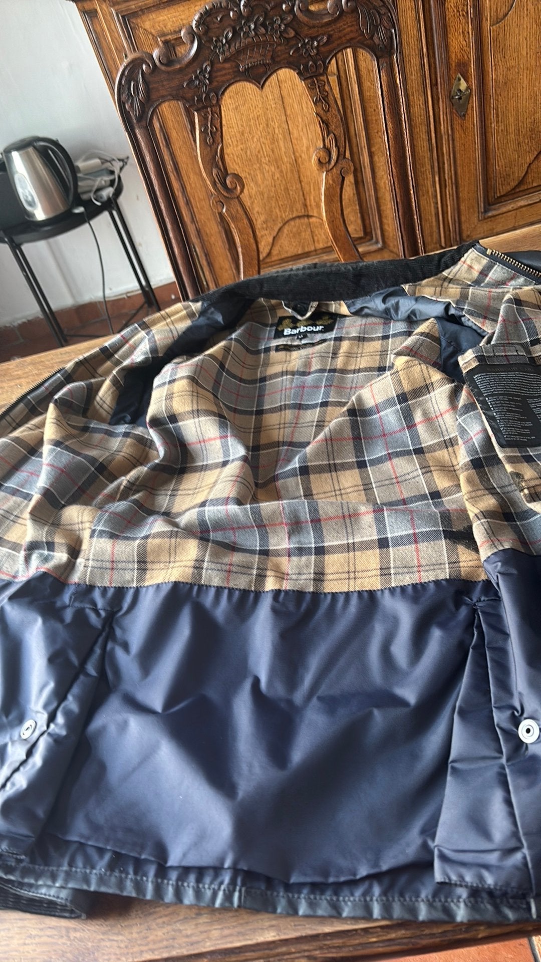 Veste barbour. Taille m, Kleding | Heren, Ophalen, Zo goed als nieuw