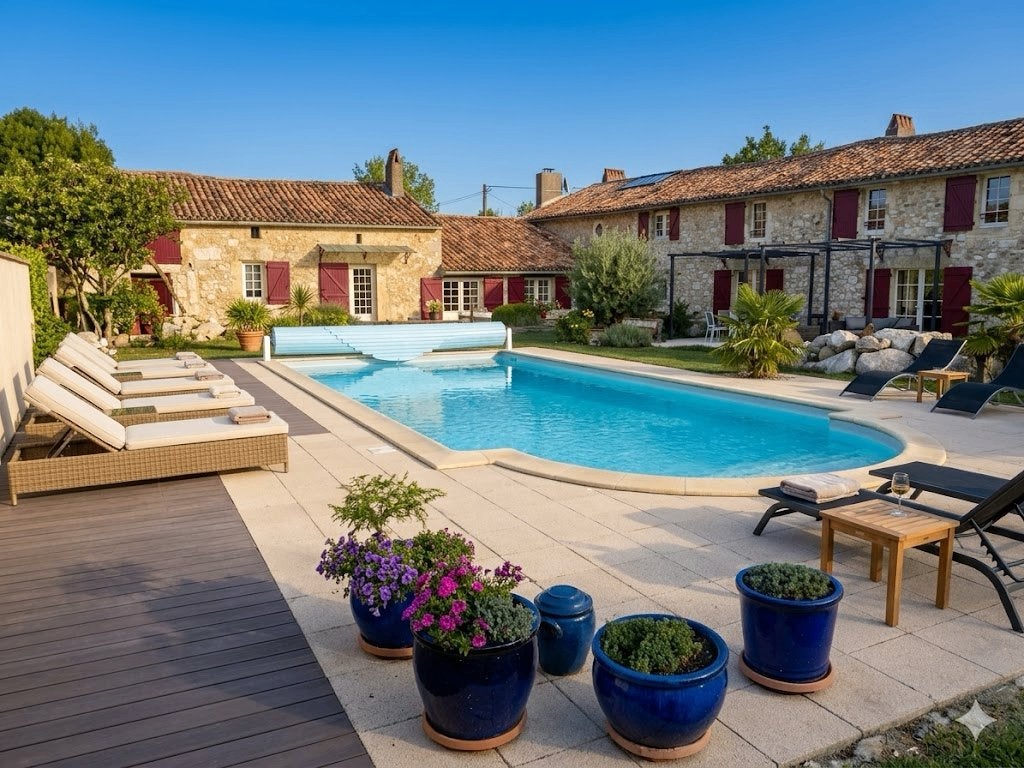 Demeure d’Exception XVIIe Sud Ouest, Vues Pyrénées Piscine, 14 pièces, Campagne, 430 m², France