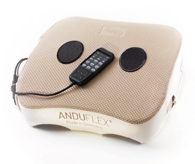 & HHP Anduflex infrarood Andullatie massage matras beige, Sport en Fitness, Massageproducten, Ophalen, Zo goed als nieuw, Apparaat