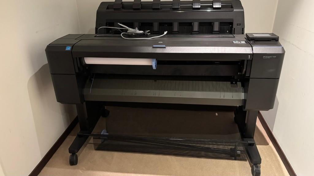 Plotter A0 HP Designjet T930 Postscript, Ophalen, Hp, Gebruikt, Kleur printen