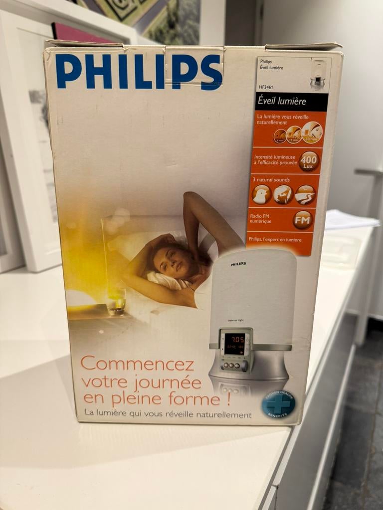 Philips wake-up light, Ophalen, Zo goed als nieuw