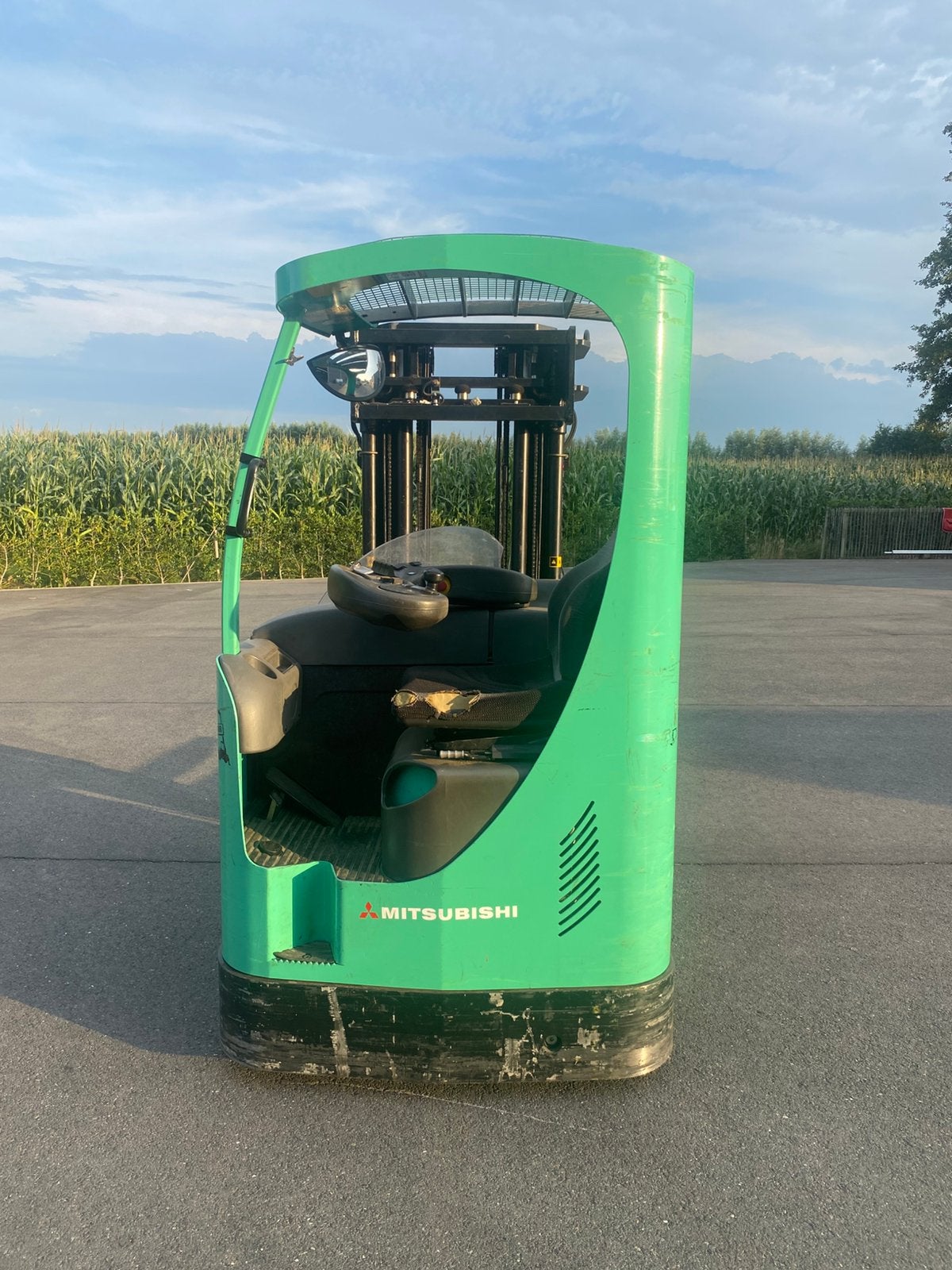 Reachtruck Mitsubishi RB16KN, Zakelijke goederen, 1000 tot 2000 kg, Ophalen, Elektrisch, Reachtruck