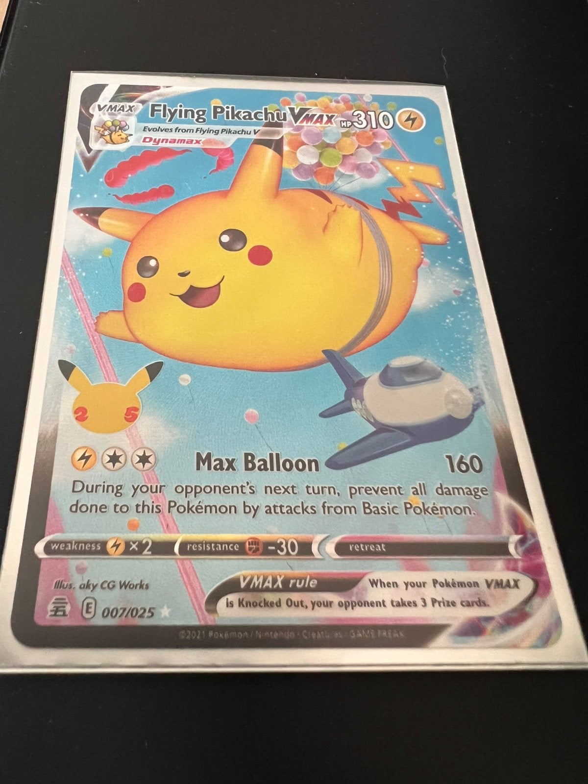 Flying pikachu 007/025, Enlèvement ou Envoi, Comme neuf
