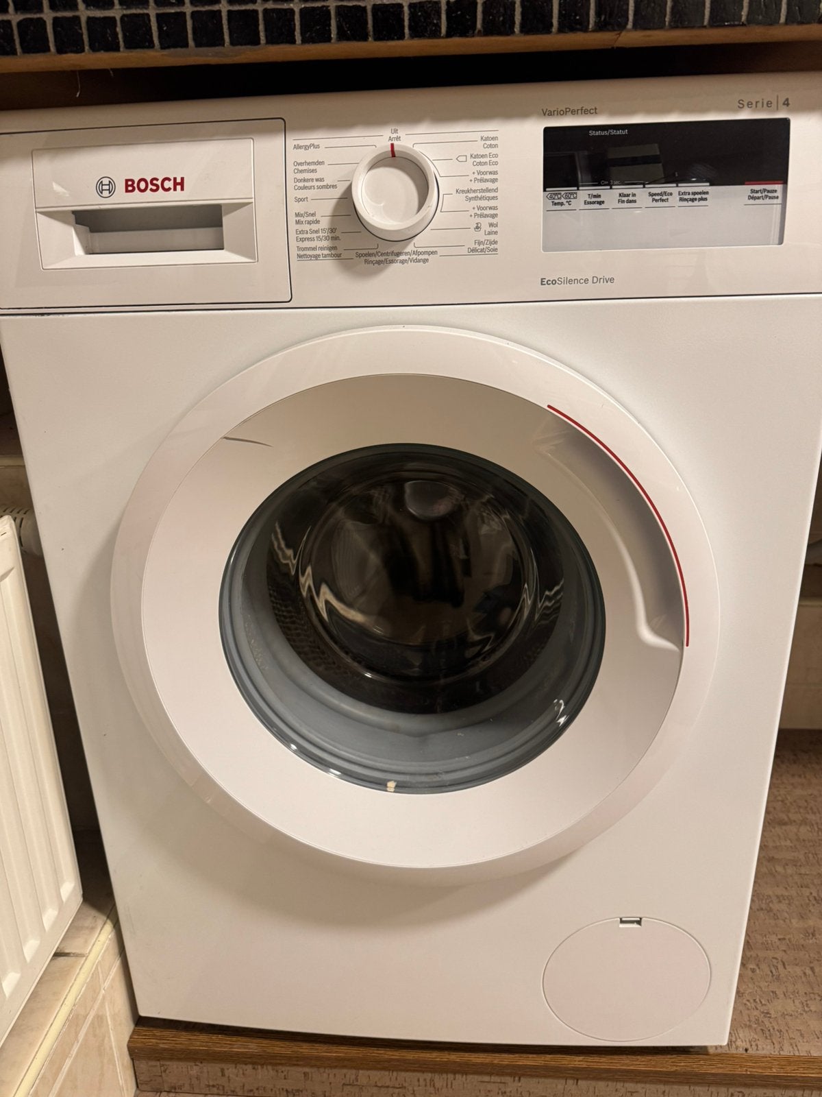 Bosch wasmachine series 4 eco A, Classe énergétique A ou plus économe, Chargeur frontal, Enlèvement, Utilisé