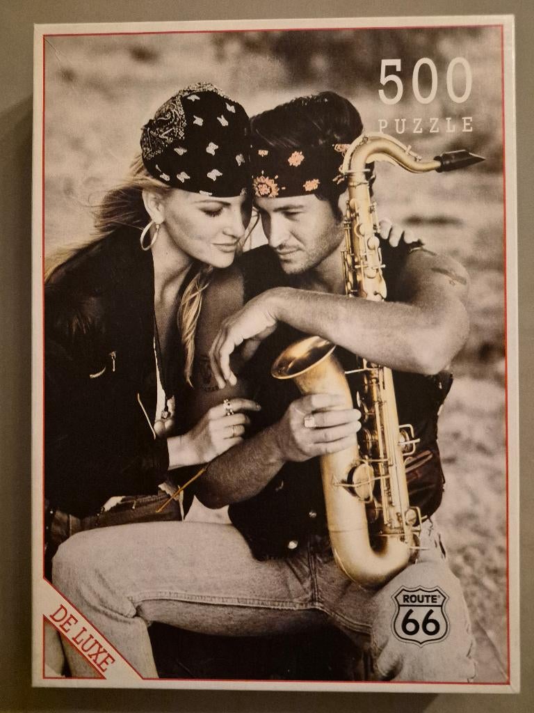 Puzzel 500 Route 66 (Sax), Enlèvement, Utilisé, Puzzle