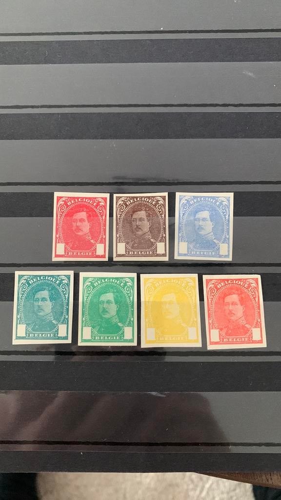Preuves belges, Timbres & Monnaies, Timbres | Europe | Belgique, Envoi