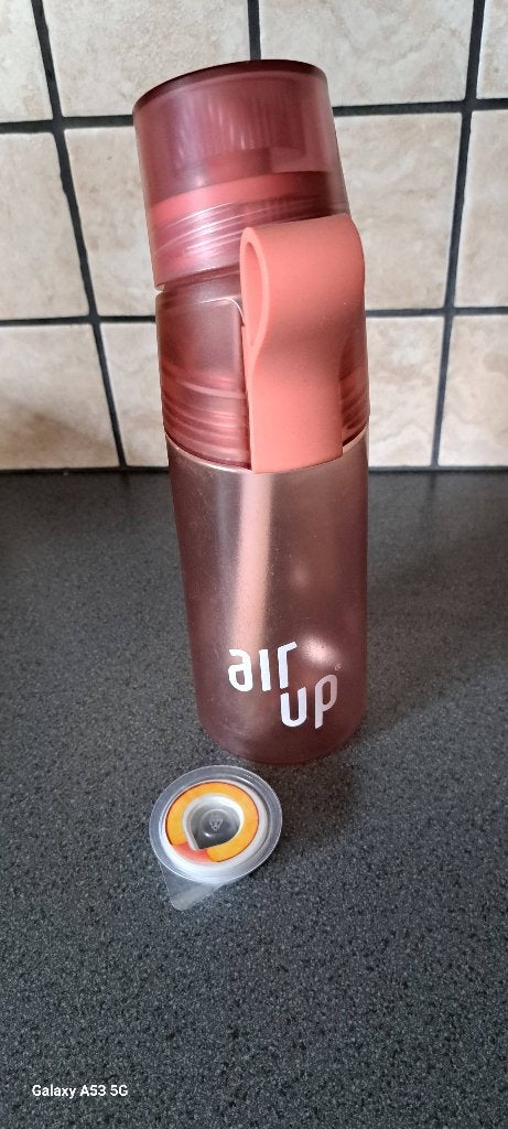 Gourde air up, Envoi, Utilisé