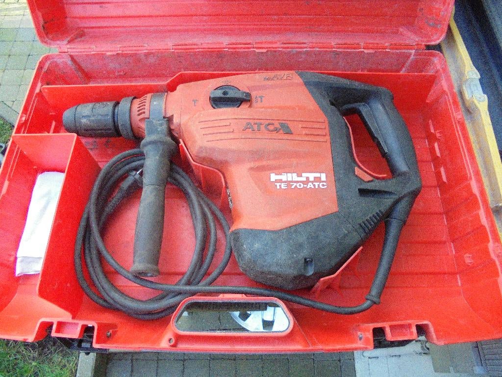 HILTI TE 70 ATC-AVR, PERFORATEUR BURINEUR SDS MAX DE 2017, Doe-het-zelf en Bouw, Gereedschap | Boormachines, Gebruikt, Boor- en/of Breekhamer