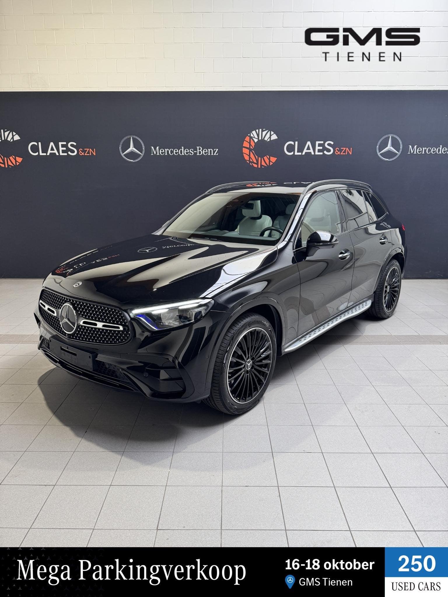Mercedes-Benz GLC GLC 200 4MATIC Star Edition, Auto's, Automaat, Stof, 4 cilinders, Zwart