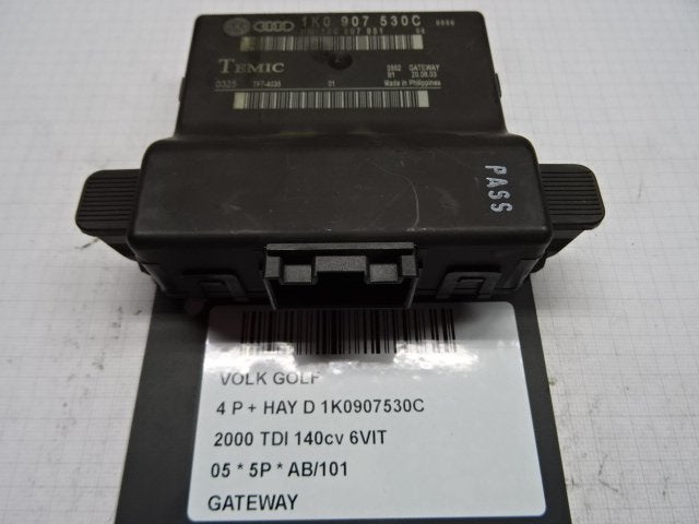 GATEWAY MODULE Volkswagen Golf V (1K1) (1K0907530C), Utilisé, Volkswagen