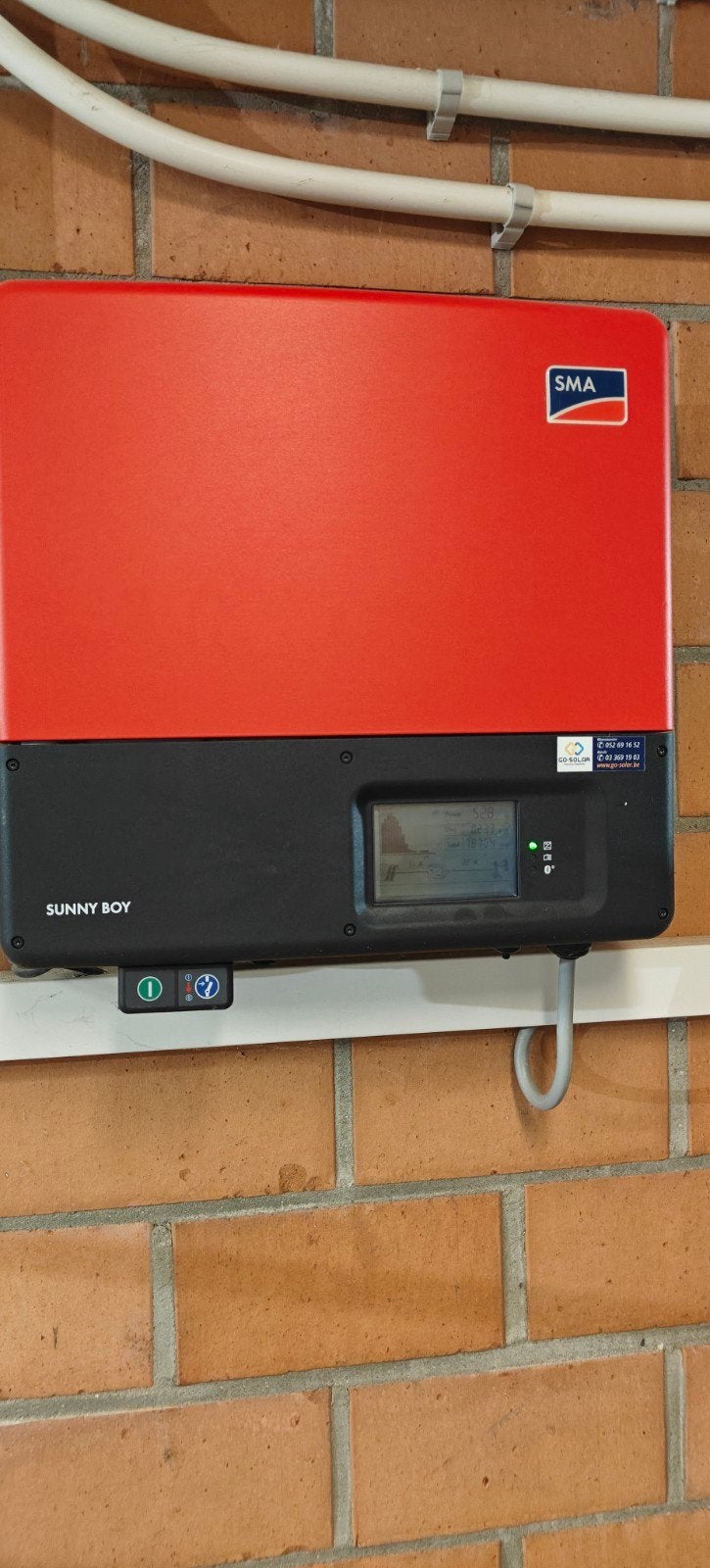 SMA solar SUNNY BOY omvormer (SB 5000TL-20) inc. bevestiging, Ophalen