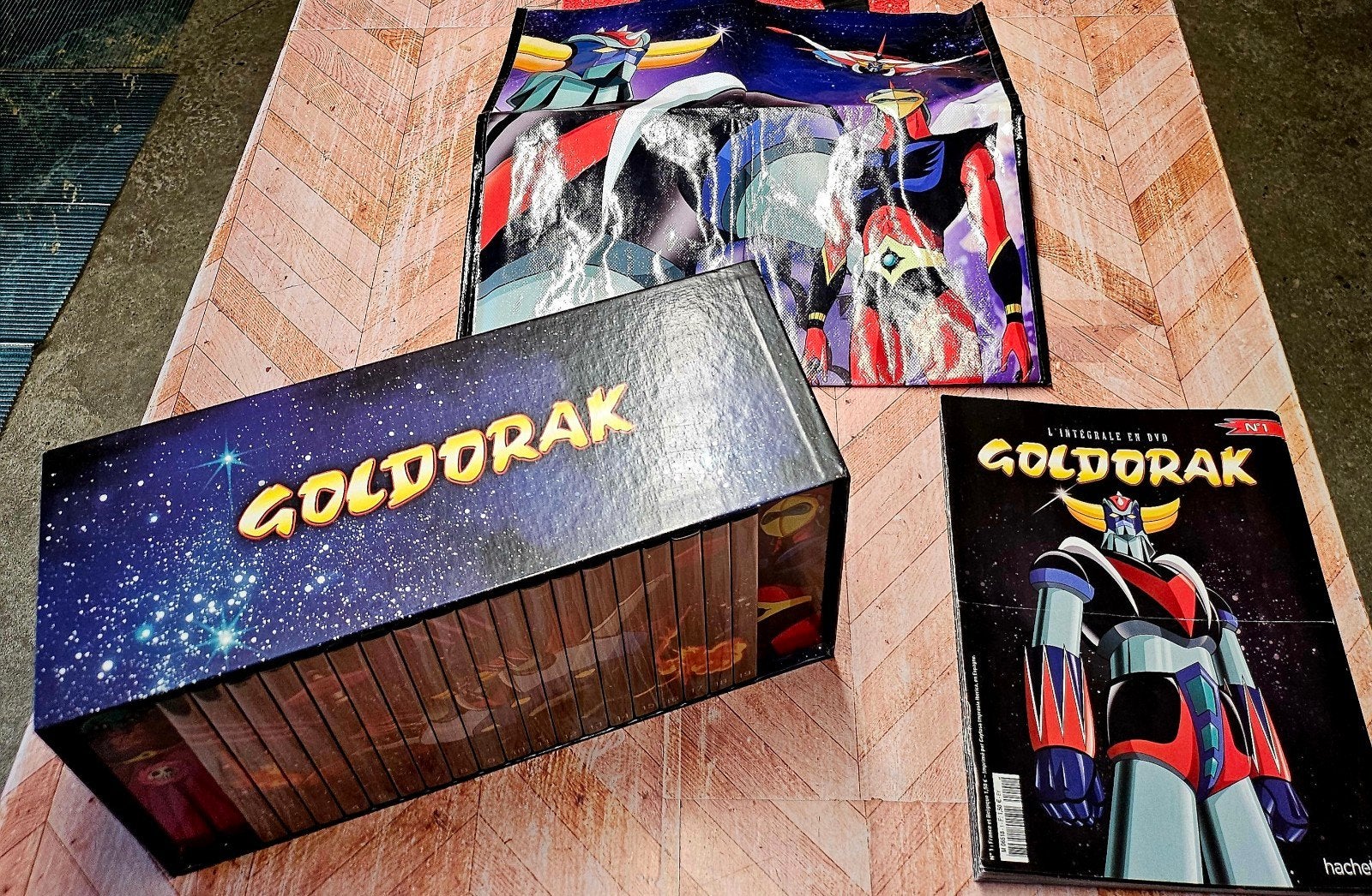 Comme neuf pas une griffe ! Intégralité dvd Goldorak, Enlèvement ou Envoi