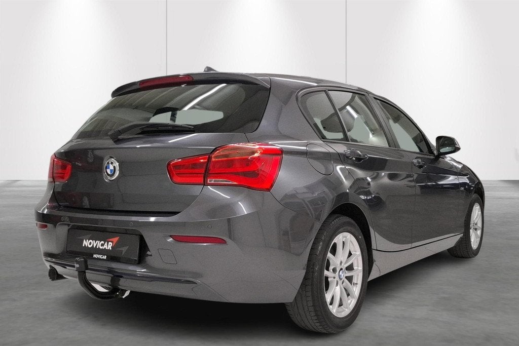 BMW 1-serie 118d (110 kW) AUTOMAAT (automatique), Autos, Argent ou Gris, 5 portes, Automatique, Tissu