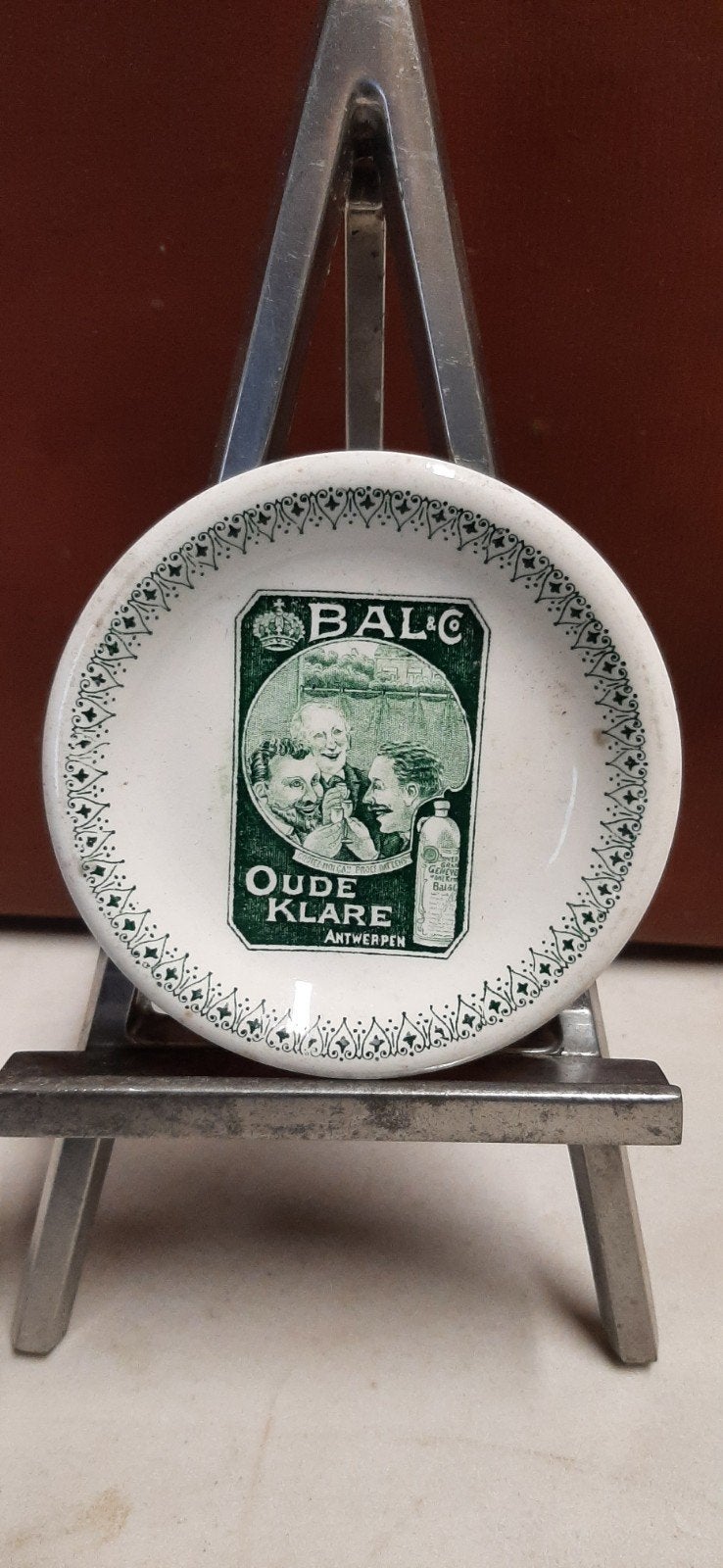 Bol Bal & Co Oude Klare Antwerp 1910 Boch Keramis, Enlèvement