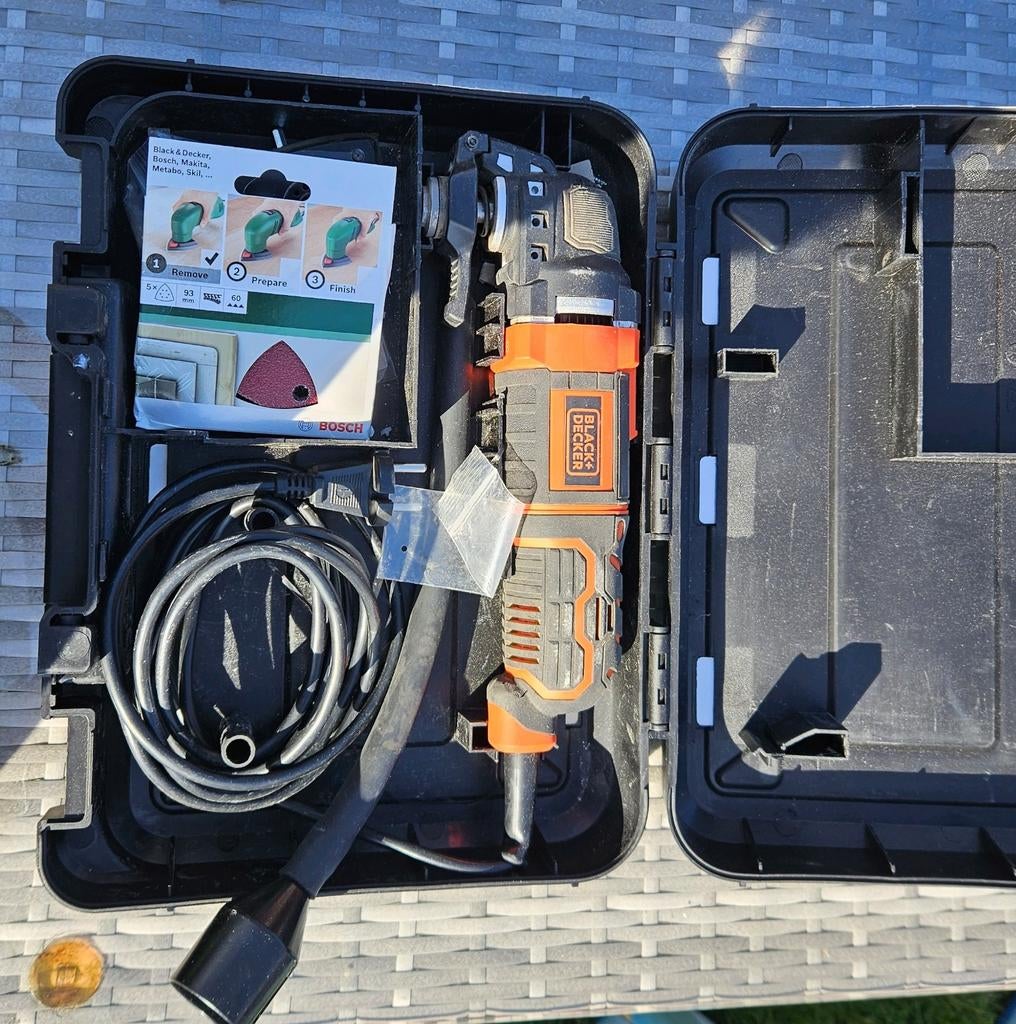 Multi tool Black & Decker 300W, Doe-het-zelf en Bouw, Ophalen