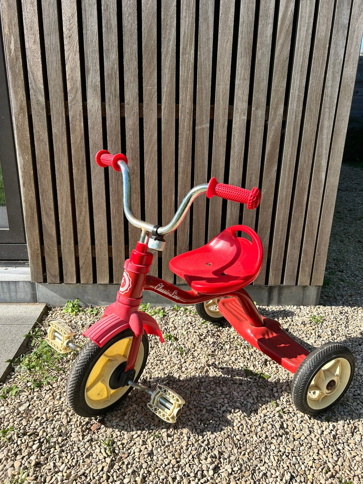 Oldscool rode driewieler Classic Line, Fietsen en Brommers, Ophalen, Gebruikt