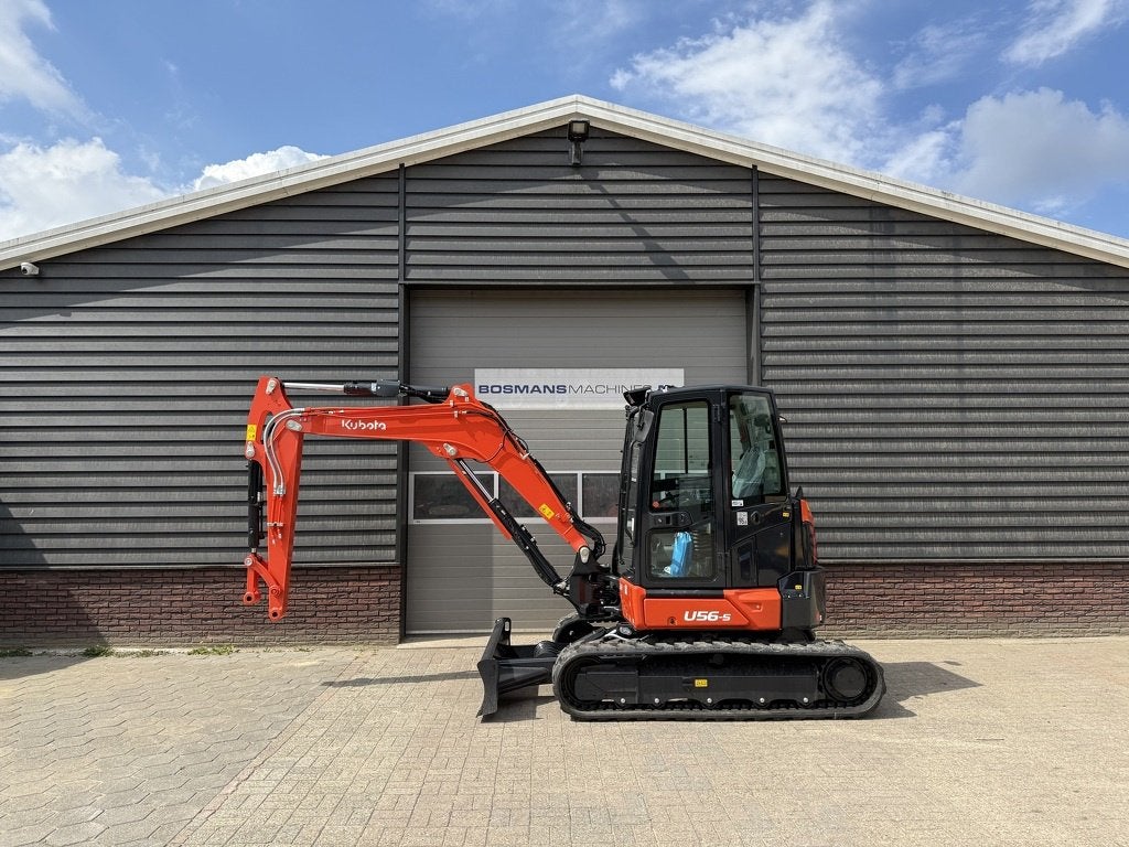 Kubota U56-5 minigraver NIEUW, Articles professionnels, Machines & Construction | Grues & Excavatrices, Excavatrice
