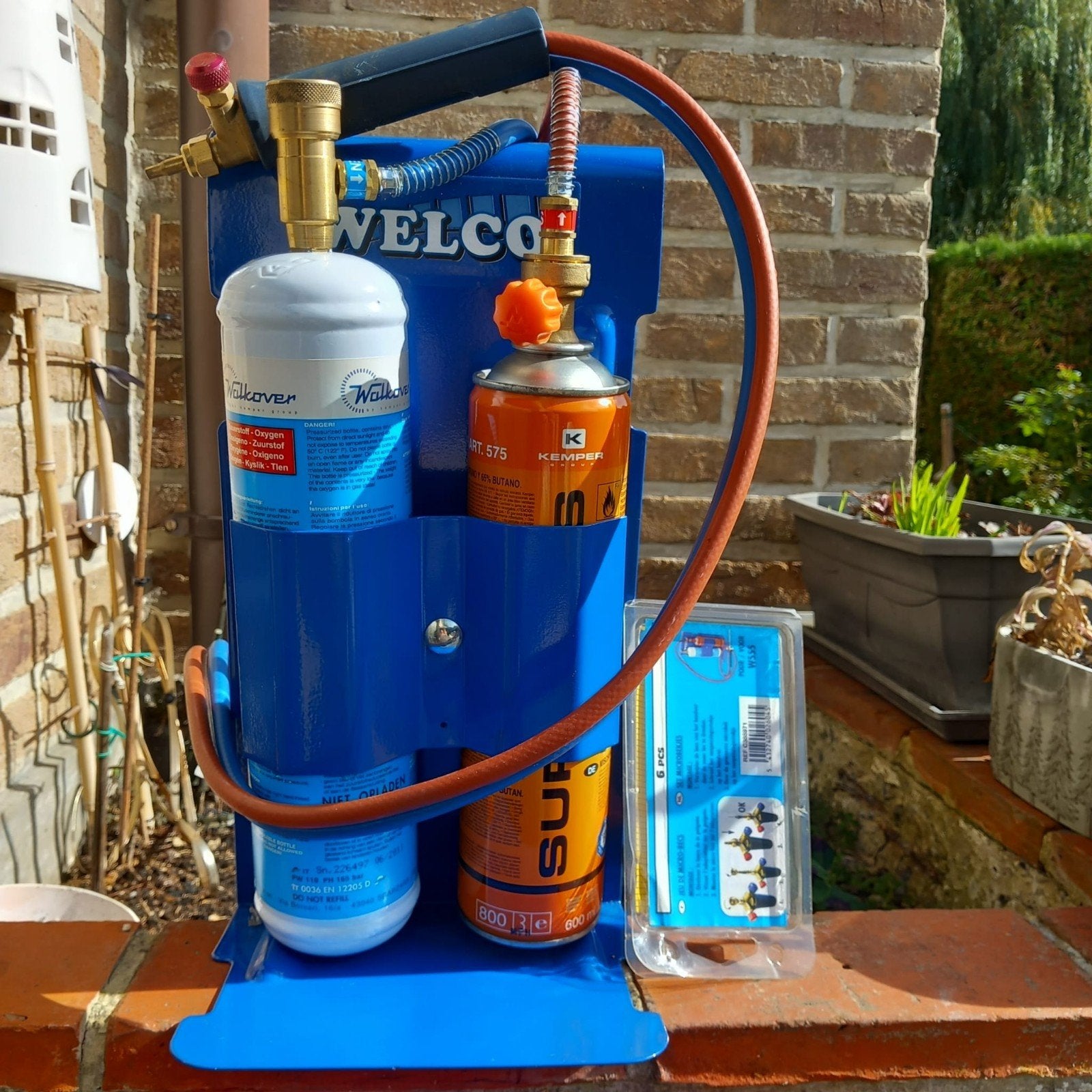 Poste autogène oxygène/butane Welco W555 – 2850 C, Enlèvement