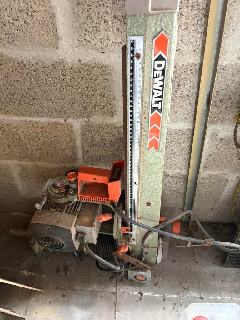 Dewalt Radiaalzaag DW 8003, Ophalen, Gebruikt