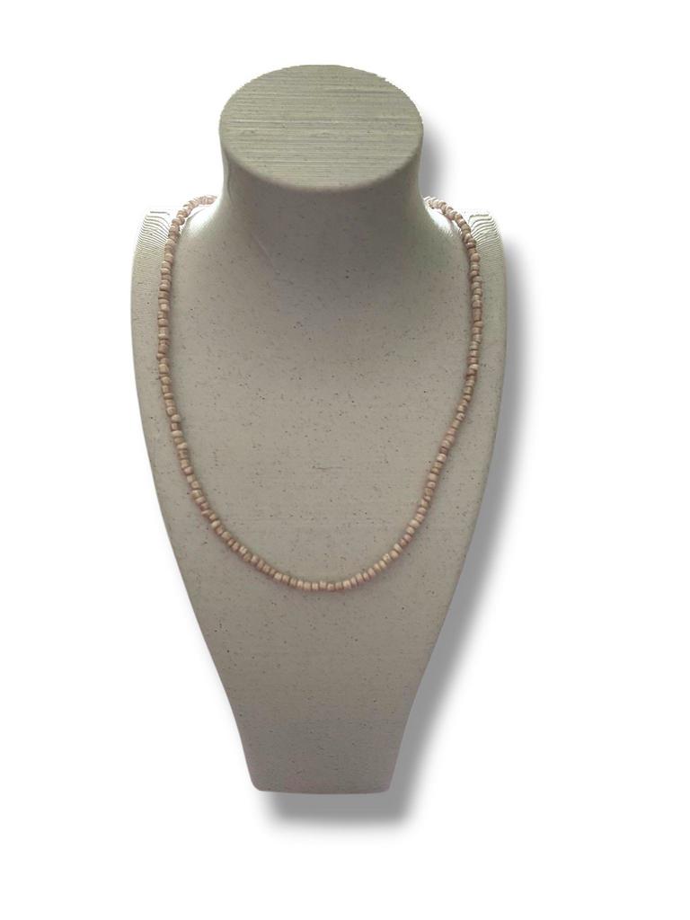 Nieuwe ketting, Bijoux, Sacs & Beauté, Colliers, Enlèvement ou Envoi, Neuf, Rose, Autres matériaux