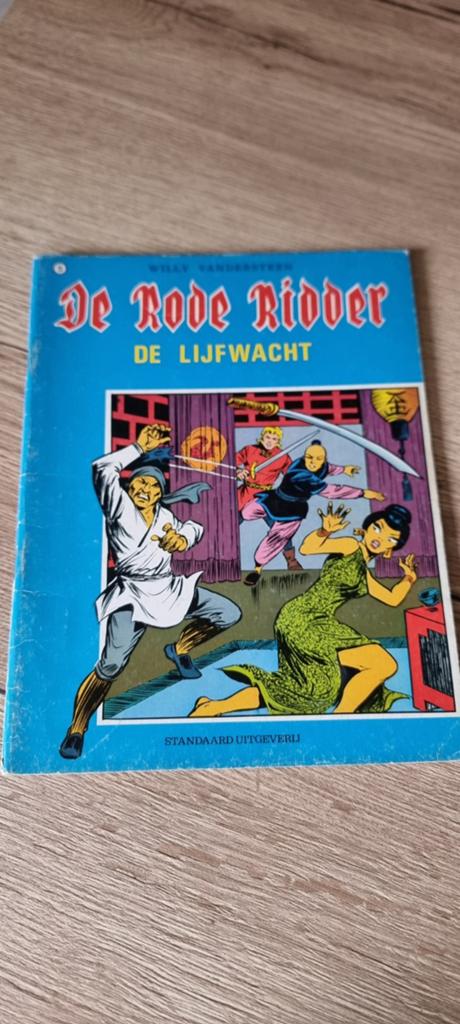 Strip De rode ridder - 71 De lijfwacht, Eén stripboek, Ophalen of Verzenden, Gelezen, Willy Vandersteen