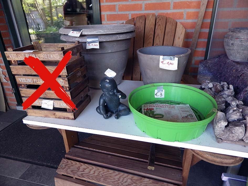 Opruimassortiment Gebruikte Tuinpotterie., Tuin en Terras, Bloempotten, Gebruikt, Kunststof, Binnen, Balkon, Tuin, Rond, Ophalen