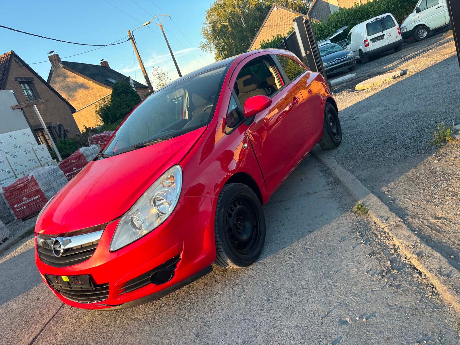 Opel corsa D black édition, Autos, Opel, Rouge, Achat, Boîte manuelle, 1300 cm³