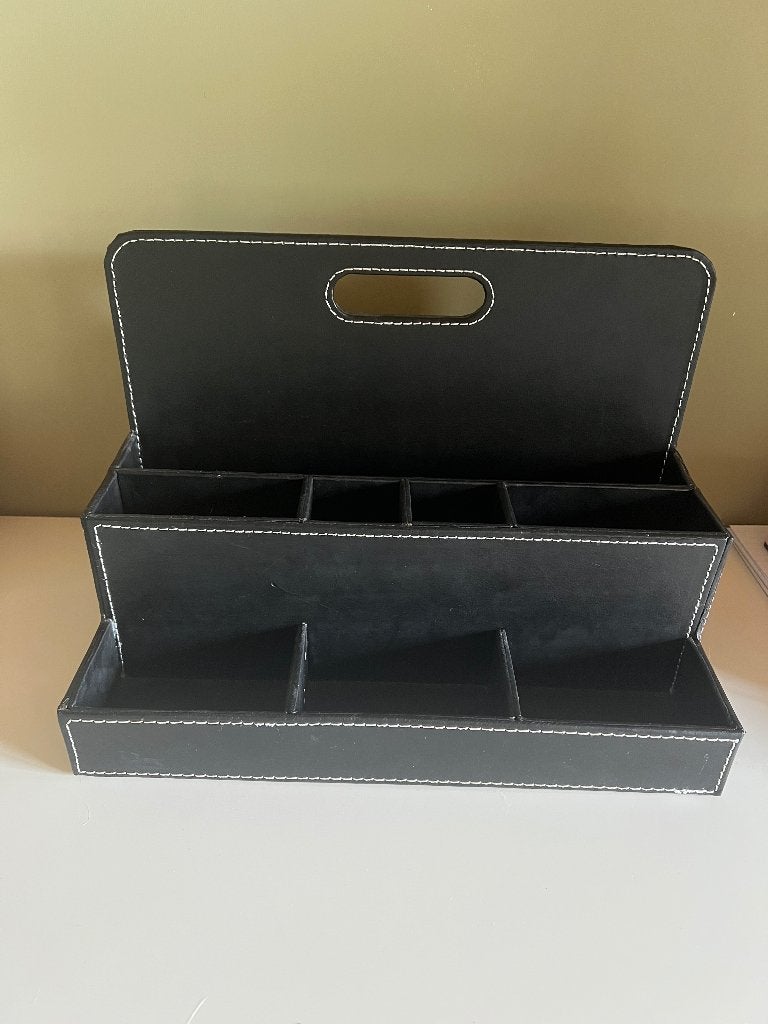IKEA Rissla bureau organizer zwart bureauhouder, Verzenden, Zo goed als nieuw