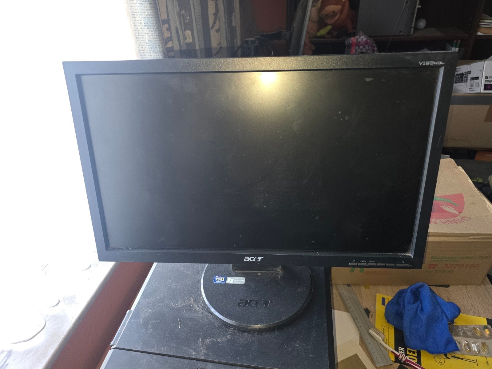 ACER 19 INCH GAMING VGA SCHERM, Computers en Software, Gebruikt, Kantelbaar, VGA, Ophalen