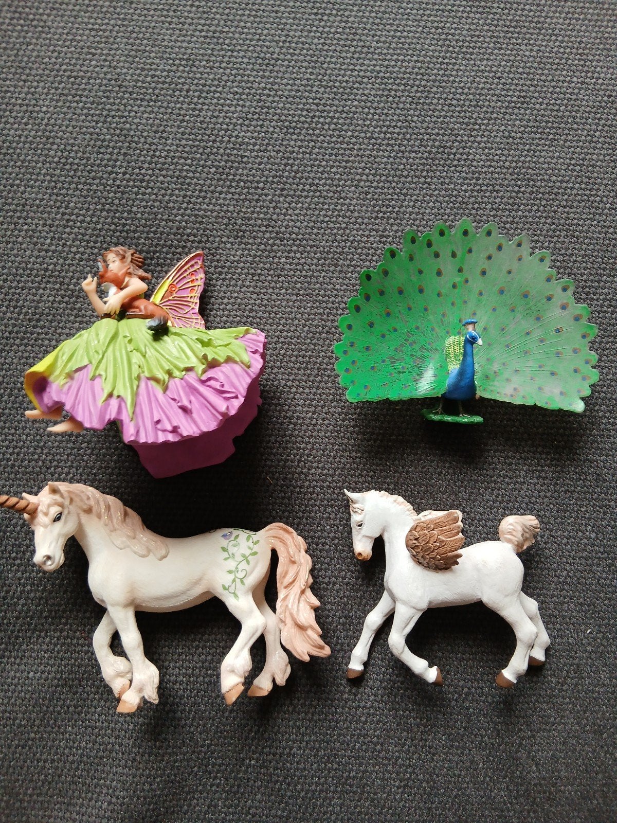 4 figurines Schleich / Papo, Enlèvement ou Envoi, Utilisé