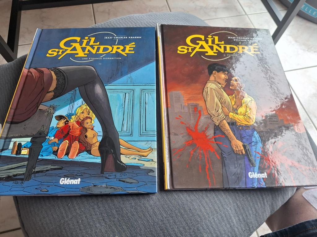 Lot de 2 bd Gil St André Tome 1,3 pour 8€, Une BD, Enlèvement, Comme neuf