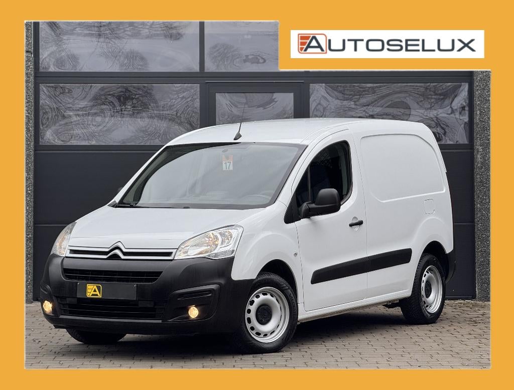 Citroen Berlingo L1 1.6 BlueHDi 75Cv CLUB Man.** GARANTIE **, Auto's, Citroën, Voorwielaandrijving, Stof, 4 cilinders, Wit
