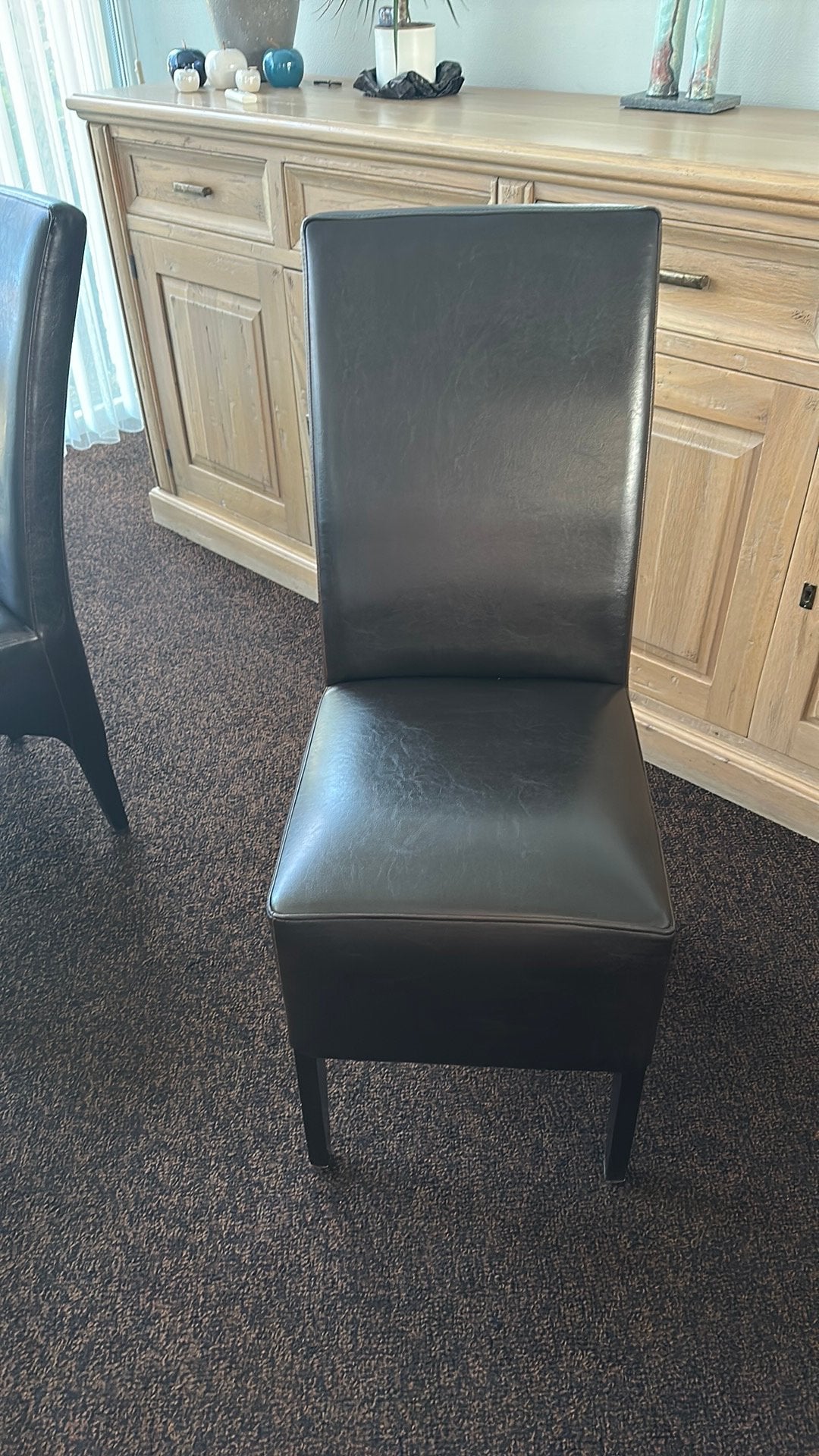 6 stoelen, Maison & Meubles, Chaises, Huiselijk , landelijk , mooi ., Comme neuf, Brun, Enlèvement