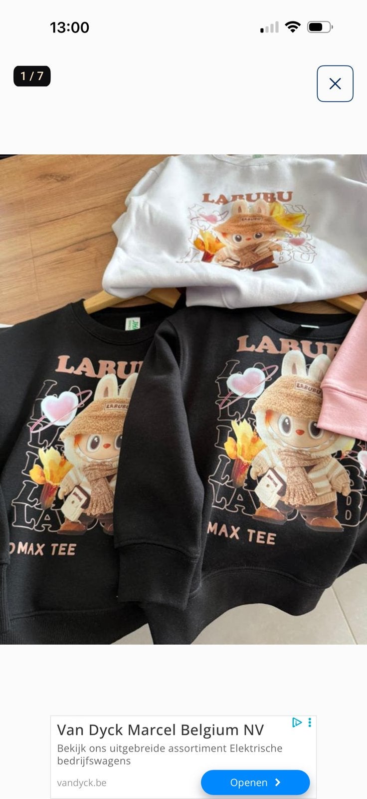 Nieuwe labubu truitjes, Kinderen en Baby's, Kinderkleding | Overige, Ophalen, Nieuw