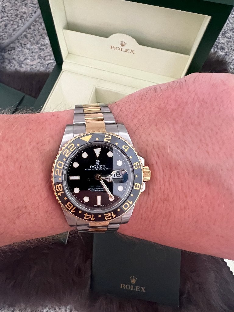 Rolex gmt master in topstaat !, Bijoux, Sacs & Beauté, Montres | Hommes, Montre-bracelet, Rolex, Comme neuf, Or