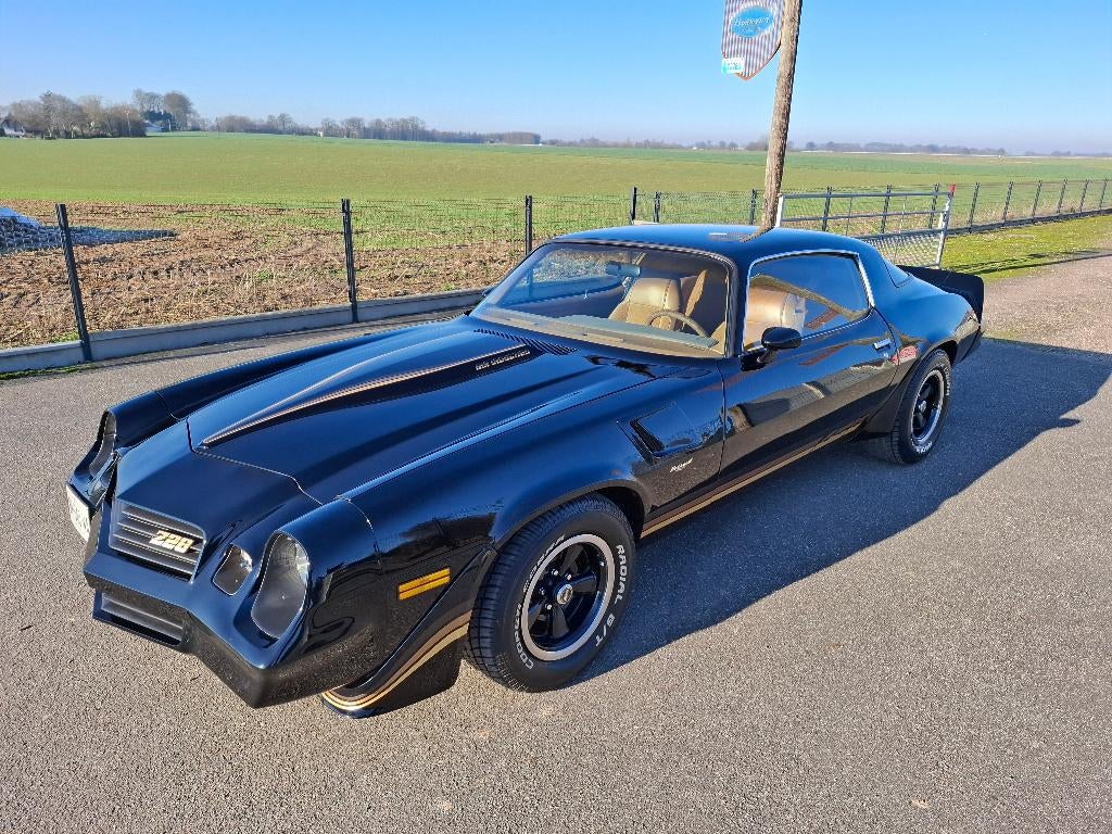 Chevrolet Camaro Z28, Auto's, Chevrolet, Particulier, Camaro, Benzine, Coupé, 2 deurs, Automaat, Zwart, Beige, Velours, Achterwielaandrijving