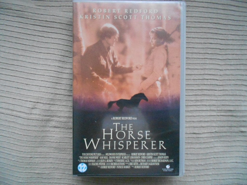 originele VHS video drama, The horse whisperer met Robert Re, Ophalen of Verzenden, Gebruikt, Drama