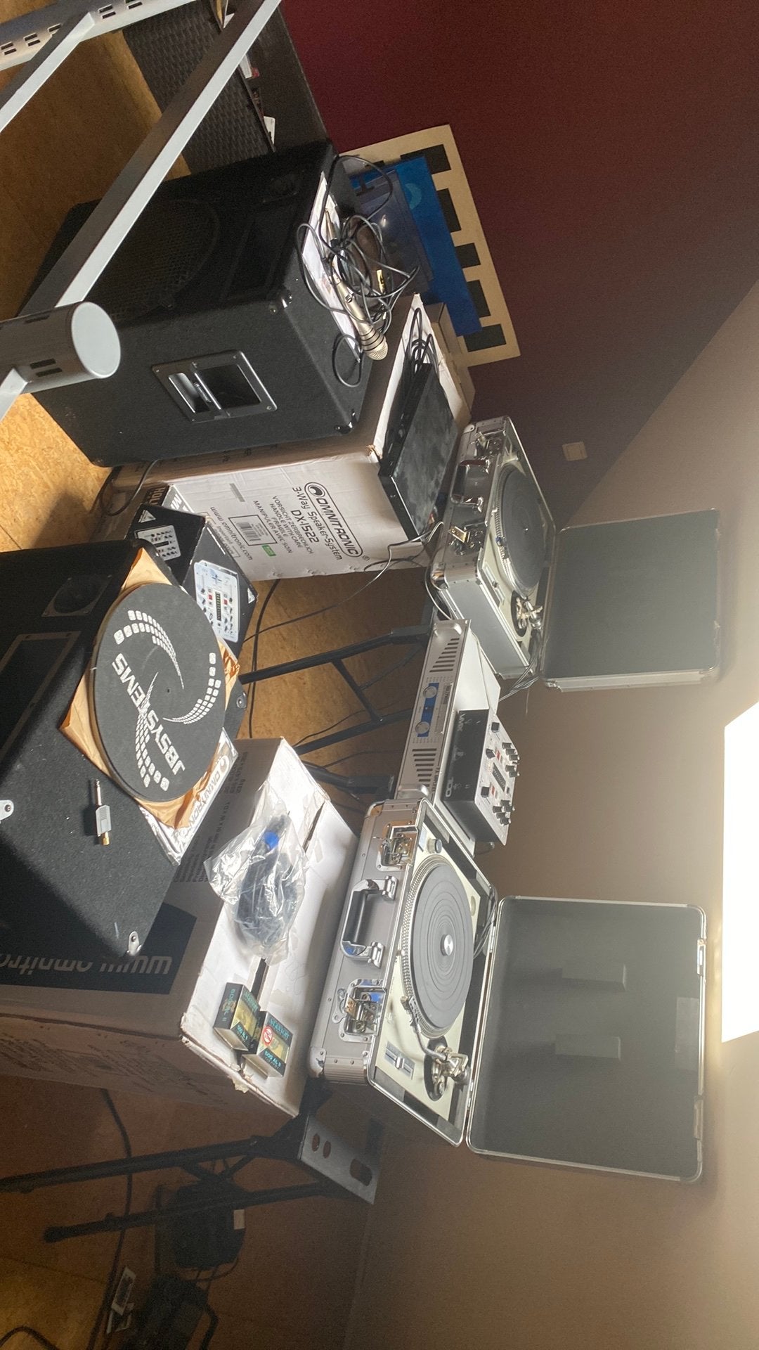 Matériel de sonorisation ampli table de mixage baff platine, Ophalen, Draaitafel, Behringer