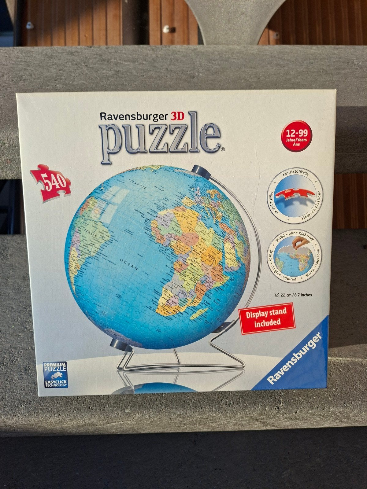 Wereldbol puzzel, Ophalen of Verzenden, 500 t/m 1500 stukjes, Nieuw, Legpuzzel