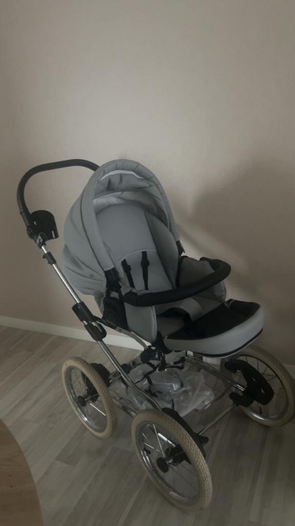P’tit chou kinderwagen, Kinderen en Baby's, Kinderwagens en Combinaties, Ophalen, Zo goed als nieuw, Kinderwagen, Verstelbare duwstang