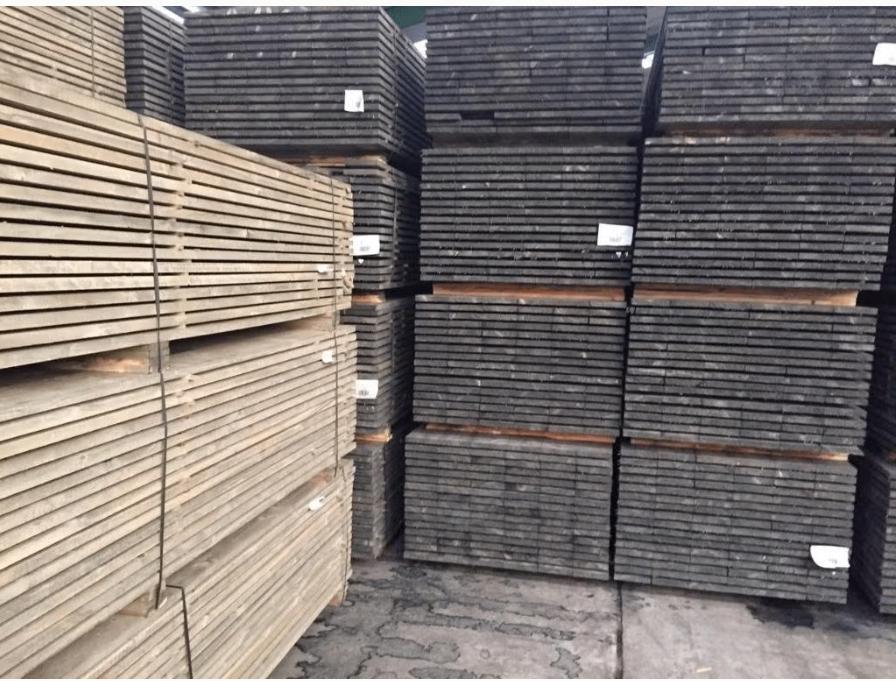 Steigerhout gedroogd planken van 20 cm breed in 3 en 5 af8fc, Doe-het-zelf en Bouw, Ophalen