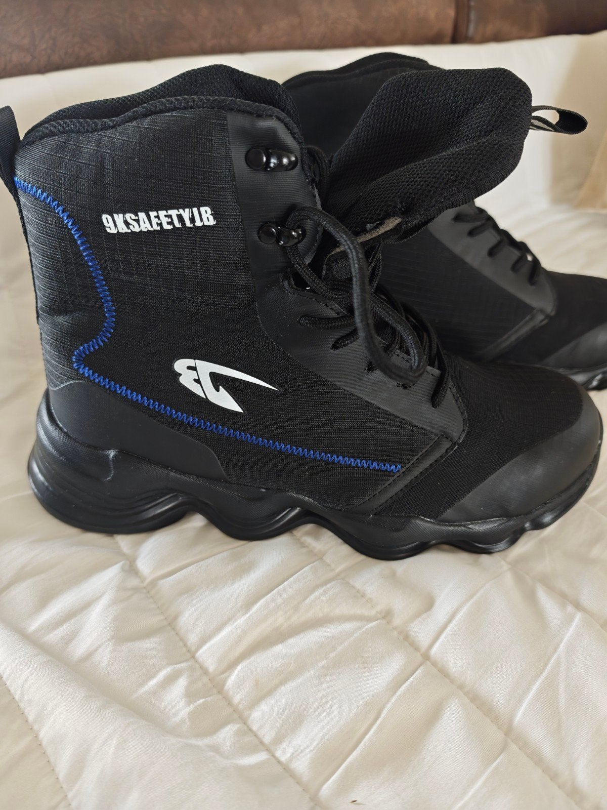Nieuwe werkschoenen met stalen neus maat 45, Ophalen, Nieuw