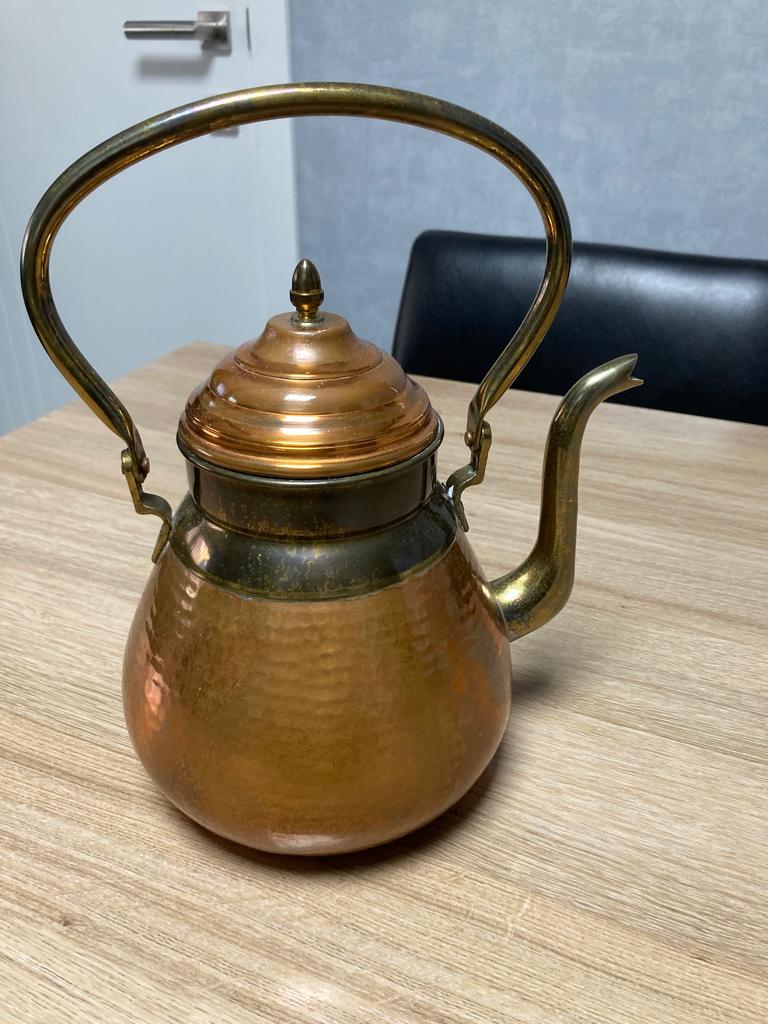 Koperen keteltje, Antiek en Kunst, Ophalen of Verzenden, Koper