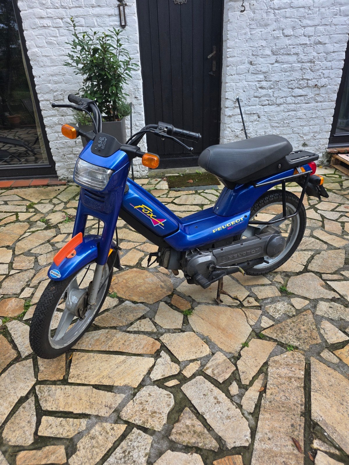 Peugeot Fox Deluxe 50cc (Classe A - Bleu nuit métallisé), Enlèvement ou Envoi, Comme neuf, Fox, Classe A (25 km/h)