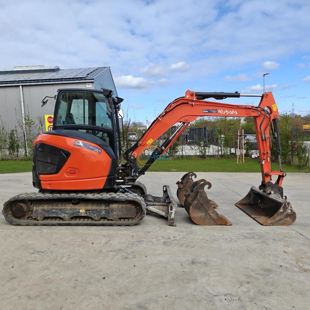 Kubota U50-5 - 2021 - 2572h - 5T - 3 bakken - PE1135, Ophalen