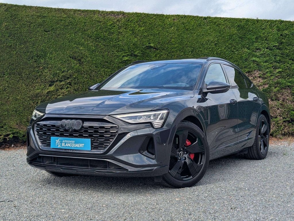 Audi Q8 e-tron ! verkocht !- B&O- gekoelde zetels -106 kWh, Auto's, Audi, Automaat, Gebruikt, 408 pk, Q8 e-tron