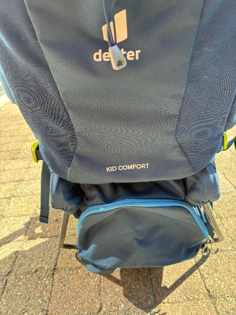 Deuter Kid Comfort, Zo goed als nieuw, Rug, Draagzak, Ophalen
